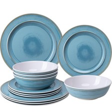 12 Piece Melamine Dinnerware
