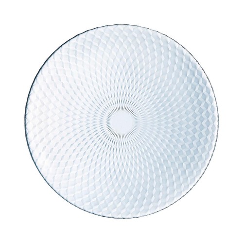 Plato llano vidrio - plato,