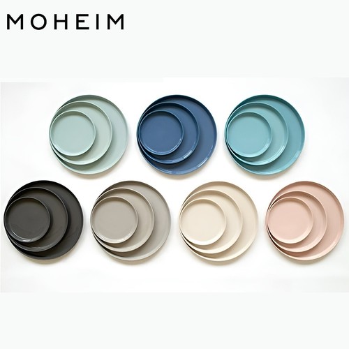Moheim stoneware plate - stoneware,