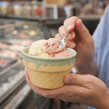 Ciotola da dessert color panna