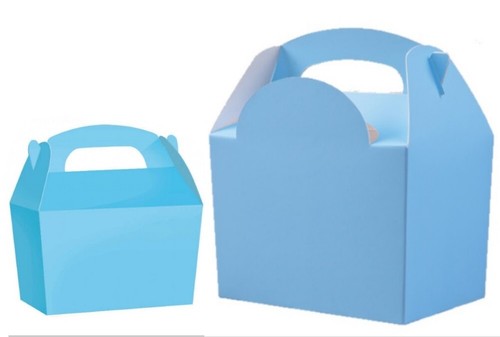 Scatole per feste colore blu