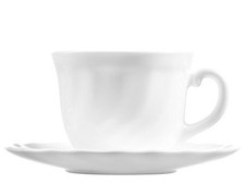 6 tazze da the con piatto