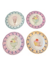 Set 4 - Piatti 9" in rilievo