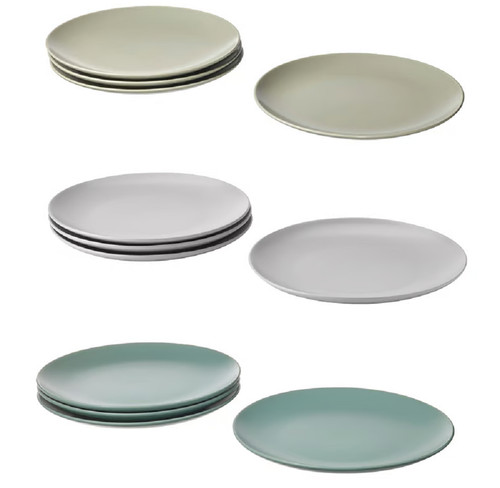 Ikea färgklar plate - plate, various