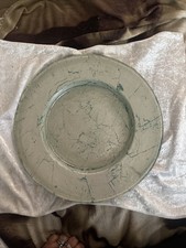 Vintage Pier 1 piatto azzurro